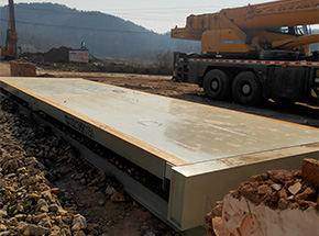 安徽道隧建工-湖北南漳縣西流坪土石方項目100噸地磅